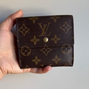 Louis Vuitton Brown Monogram Compact Wallet